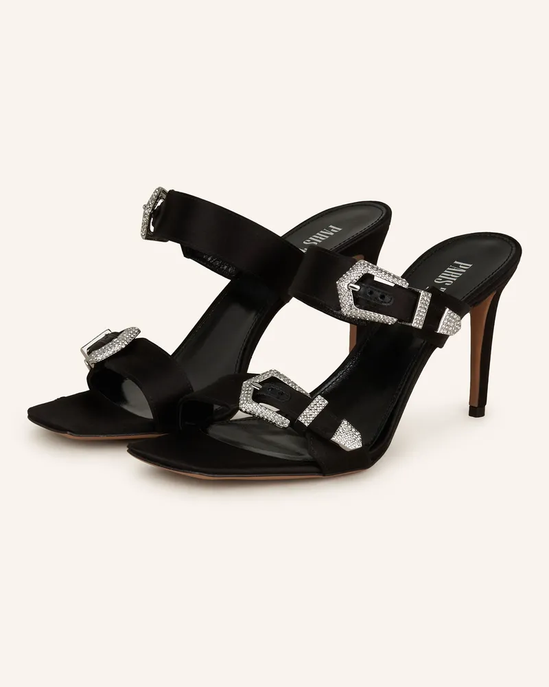 Paris Texas Mules URSULA Schwarz