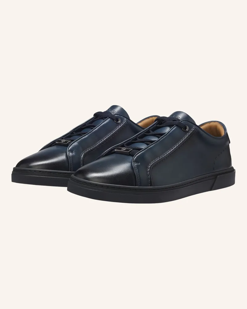 HUGO BOSS Sneaker Gary_L_Tenn_Buqtad blau Dunkelblau