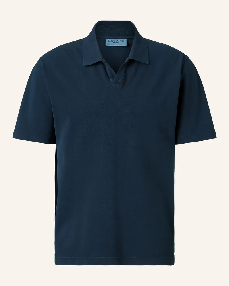 Marc O'Polo Poloshirt blau Dunkelblau