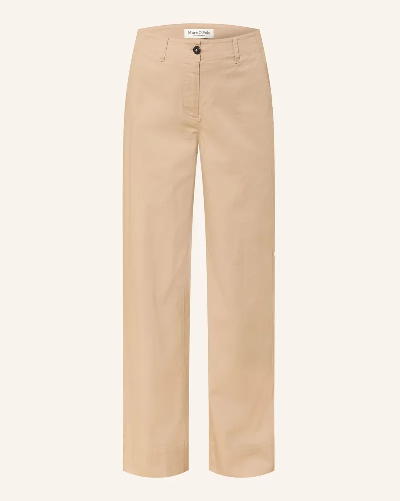 Marc O'Polo Hose braun Camel