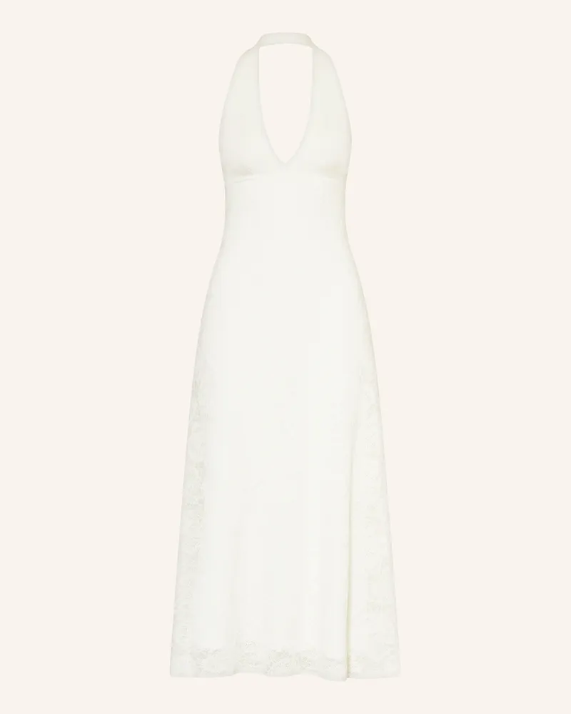 Sandro Strickkleid Weiss