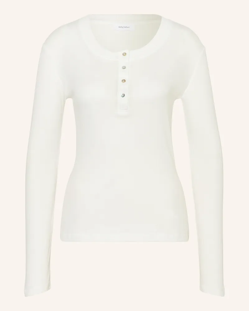 Darling Harbour Henley-Shirt Offwhite