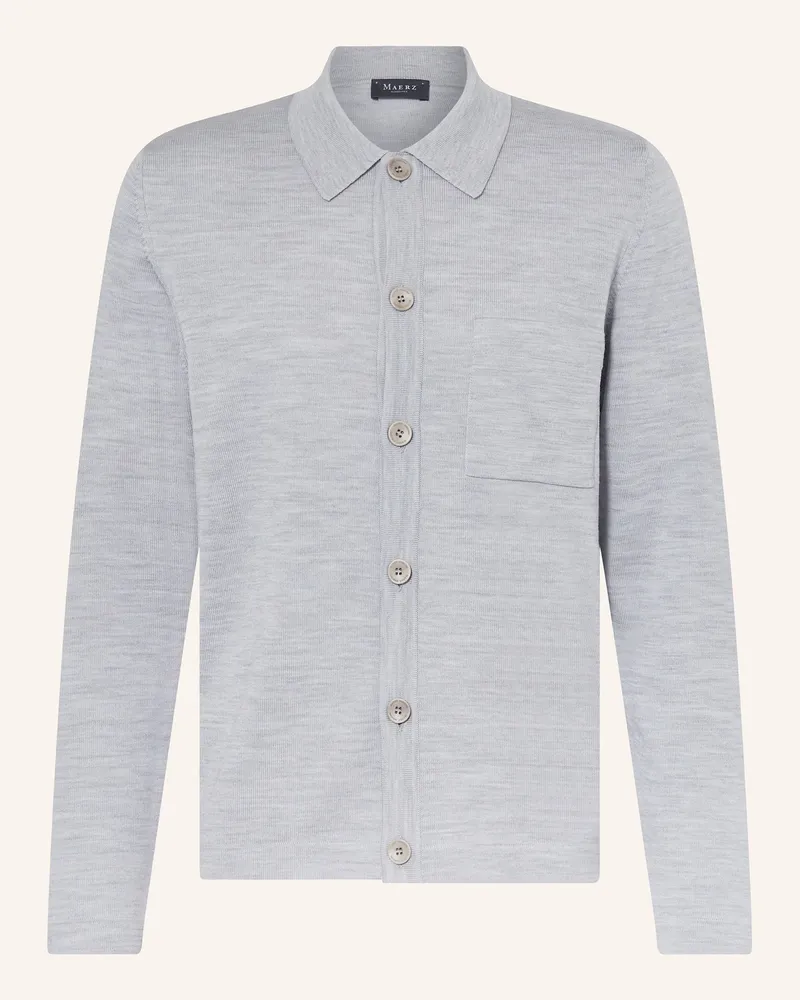 Maerz Strickjacke Hellgrau