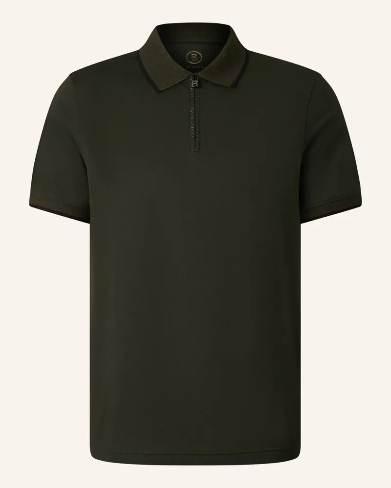 Bogner Piqué-Poloshirt Timo Regular Fit gruen Oliv