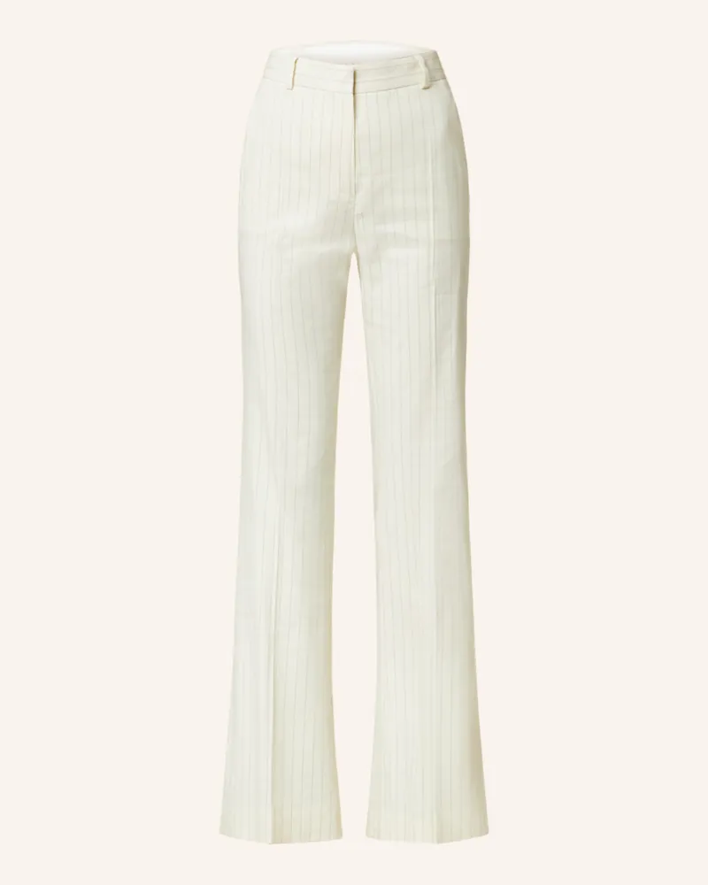 SPORTMAX Bootcut-Hose TRITONE Hellgelb