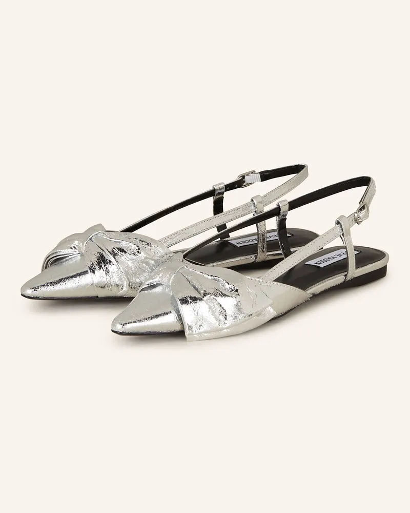 Steve Madden Slingballerinas DAZZLED Silber