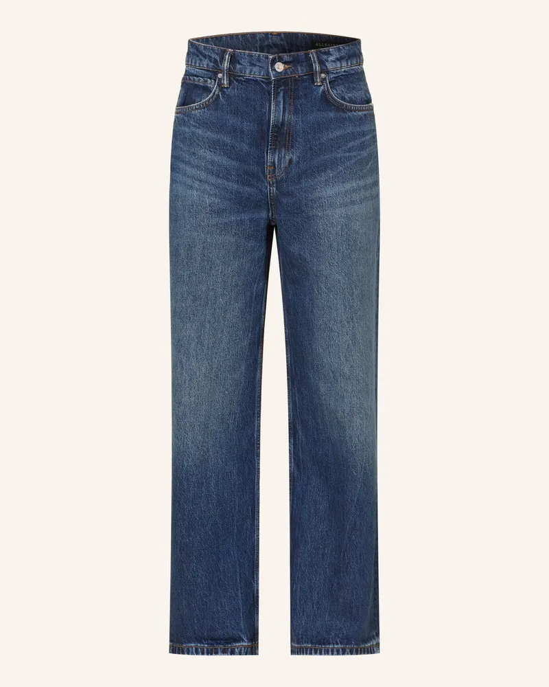 AllSaints Wide Leg Jeans Lenny Regular Fit blau 723
