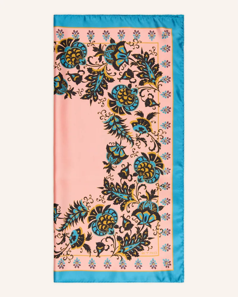 Etro Seidentuch rosa Lachs