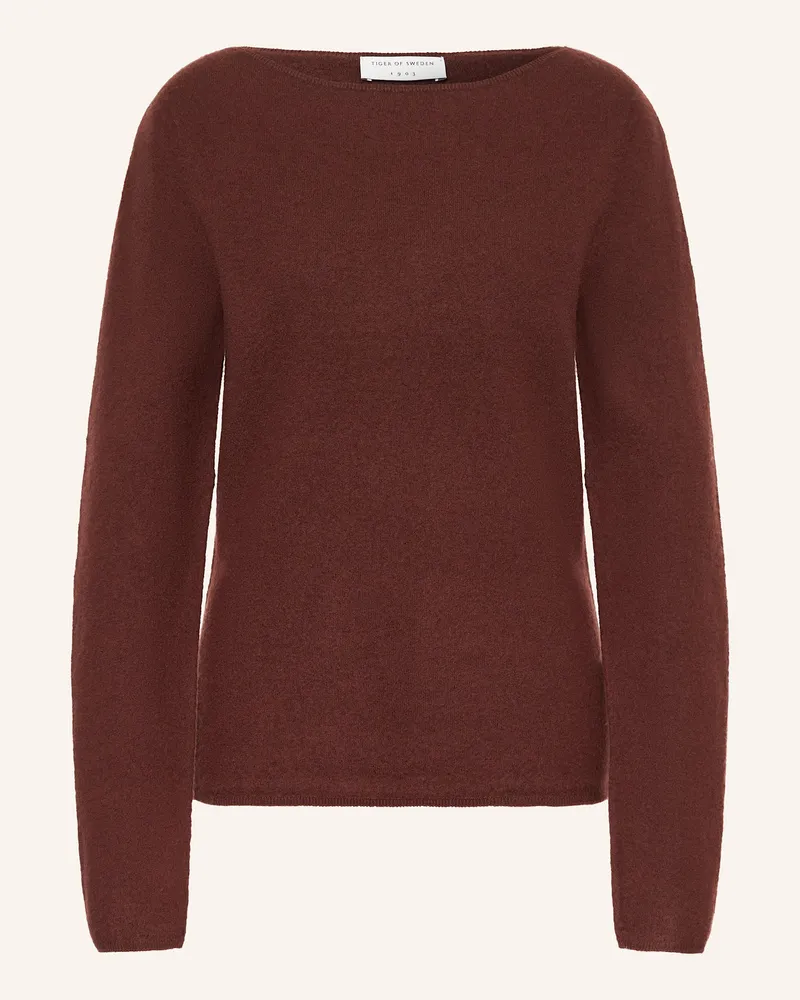 Tiger of Sweden Pullover DOLORE Dunkelrot