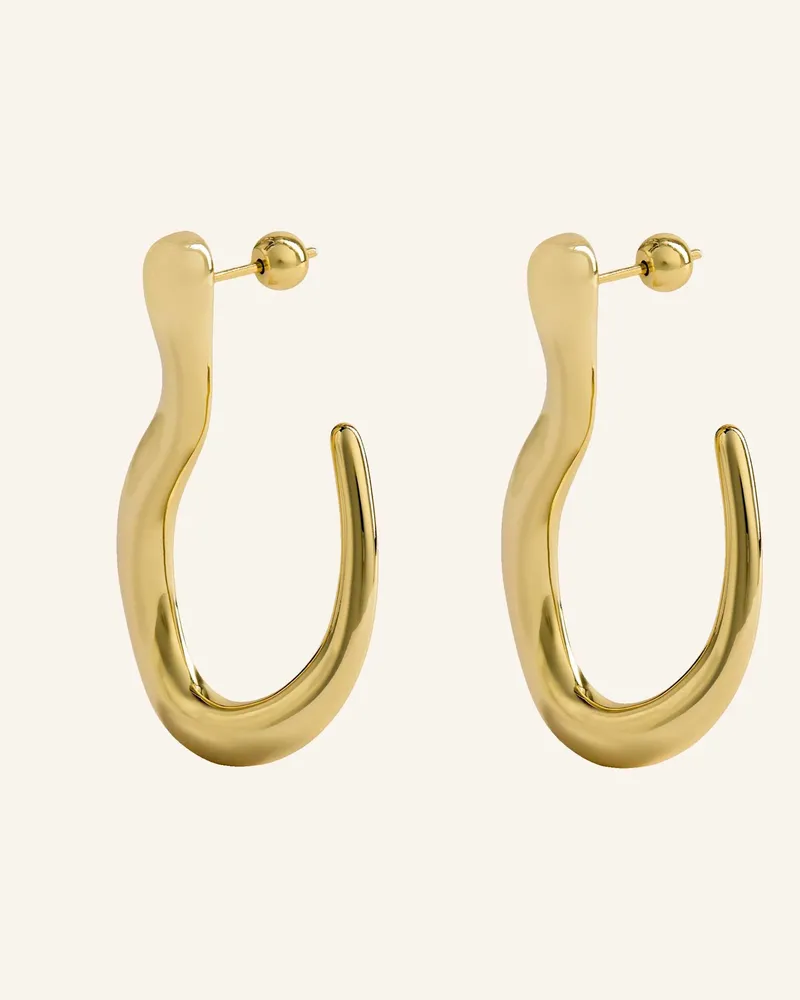 POMPIDOU Ohrhänger Aria Flow By Glambou gold Gold