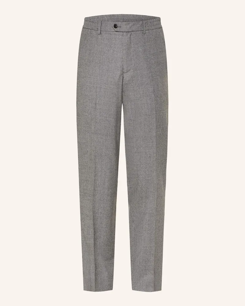 LARDINI Hose Slim Fit Dunkelgrau