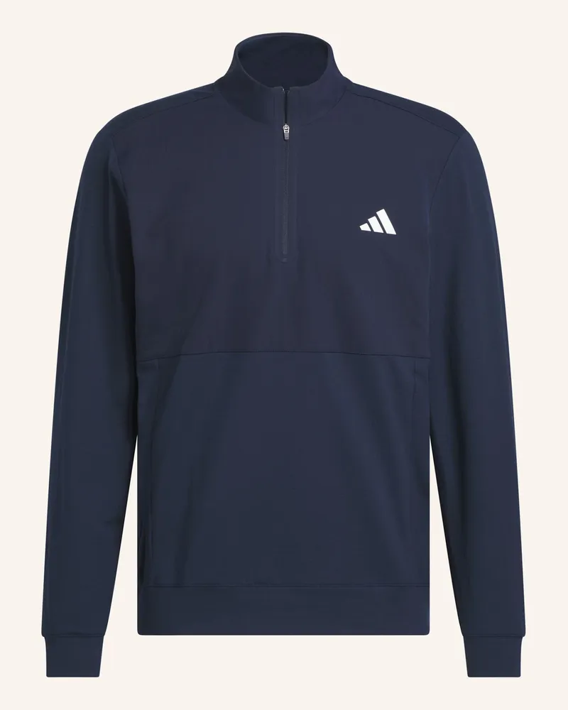 adidas ultimate365 Tour Pullover, Reissverschluss Bis Zur Brust blau Blau