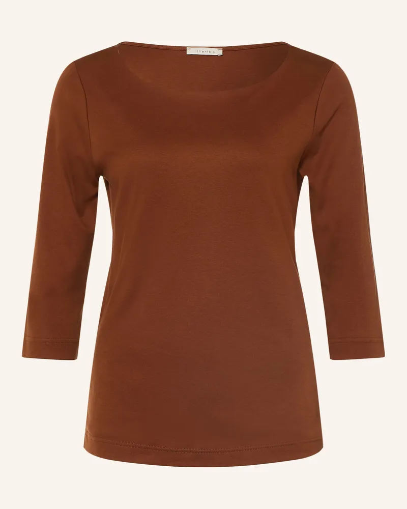 lilienfels Shirt Mit 3/4-Arm braun Braun