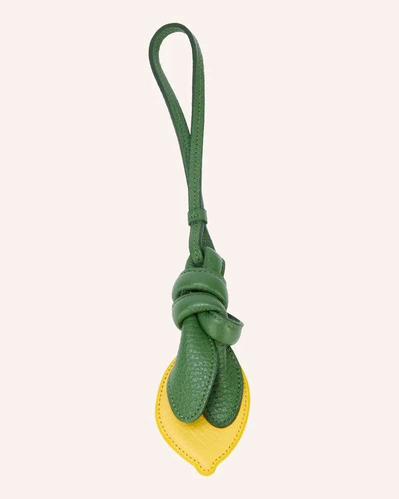 Jacquemus Taschenanhänger Le Citron gelb Grün