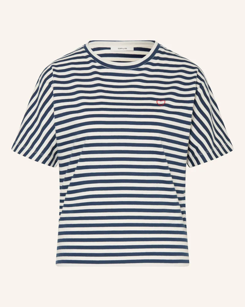 OPUS T-Shirt Salentine blau Dunkelblau