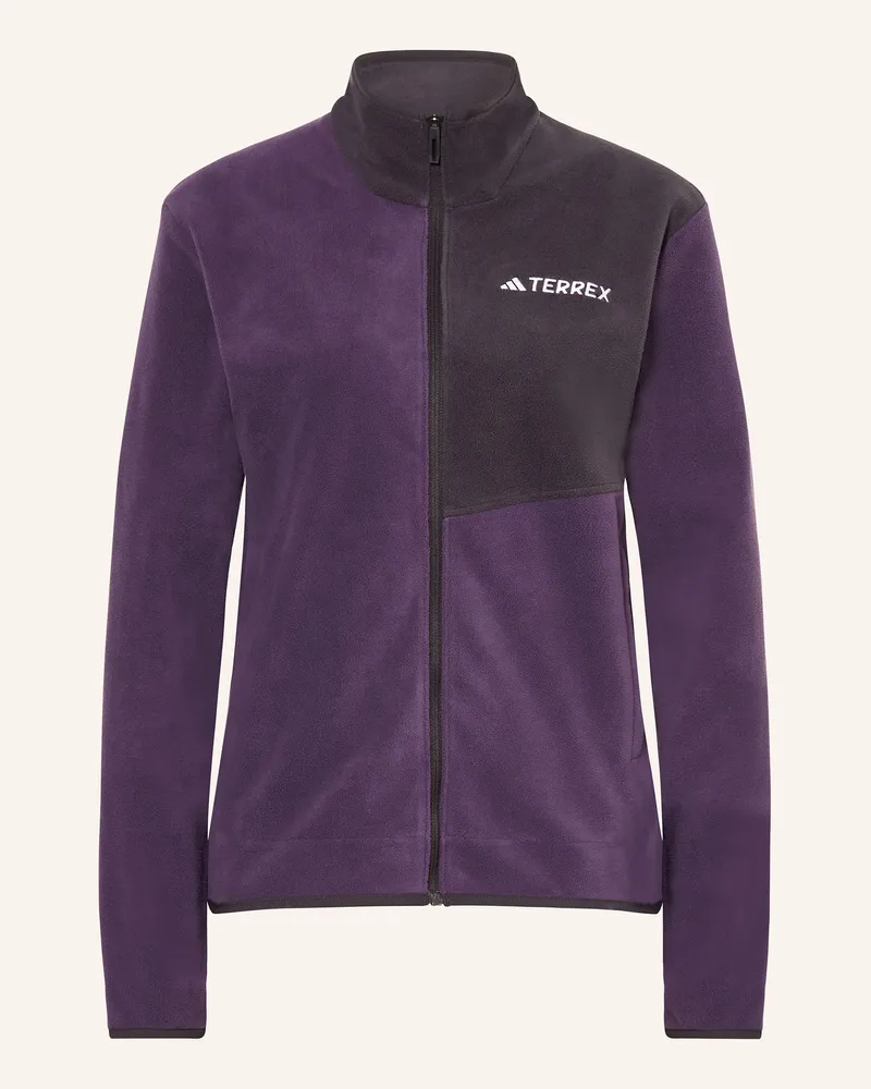 adidas Fleecejacke TERREX MULTI Dunkellila