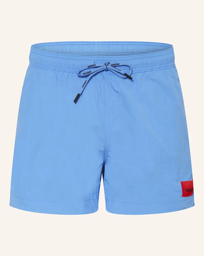 HUGO BOSS Badeshorts Dominica blau Hellblau