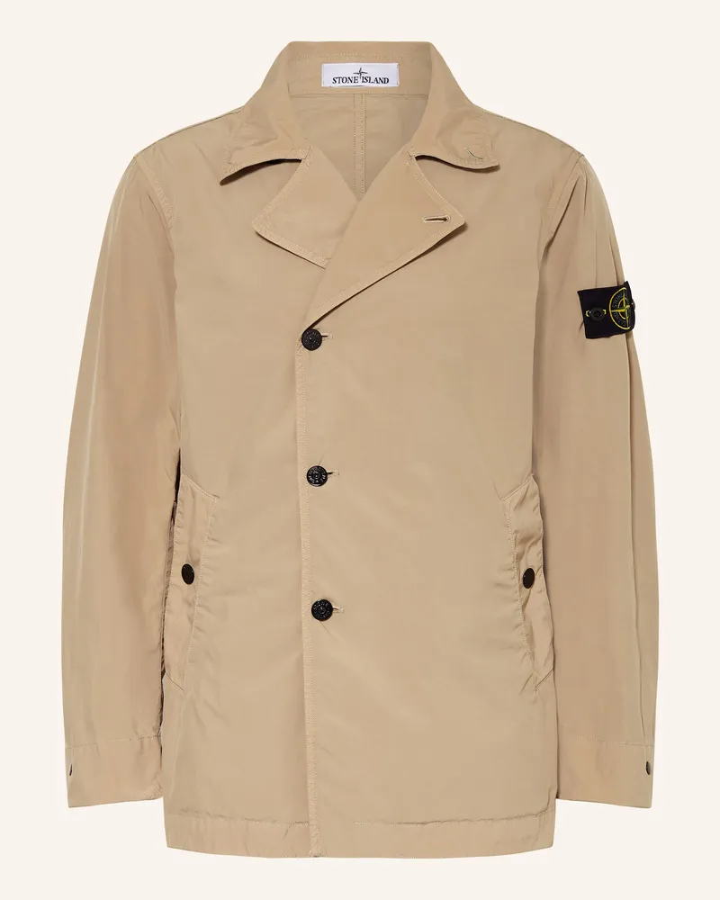 Stone Island Jacke Beige
