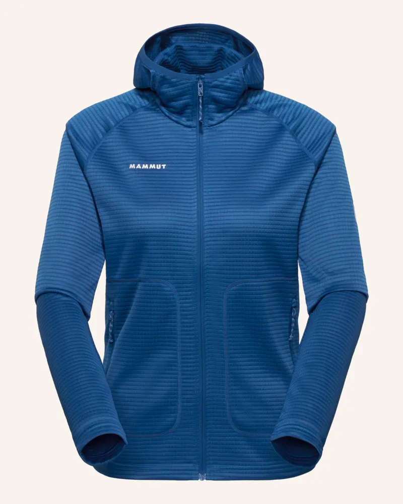 Mammut Crag ML Hooded Jacket Women Blau