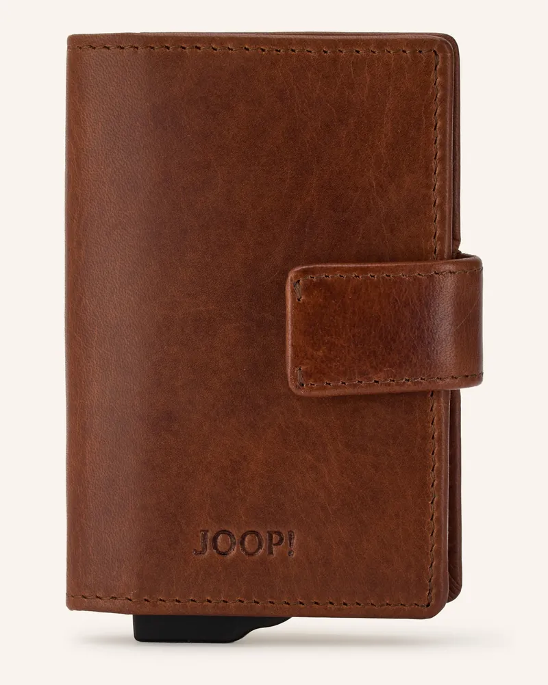JOOP! Kartenetui Cerratano C-Two E-Cage braun Braun