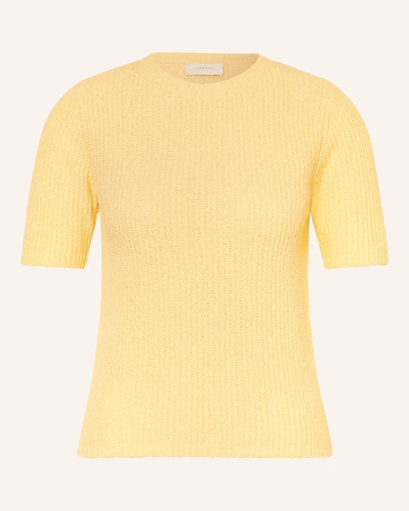 Rich&Royal Strickshirt Gelb