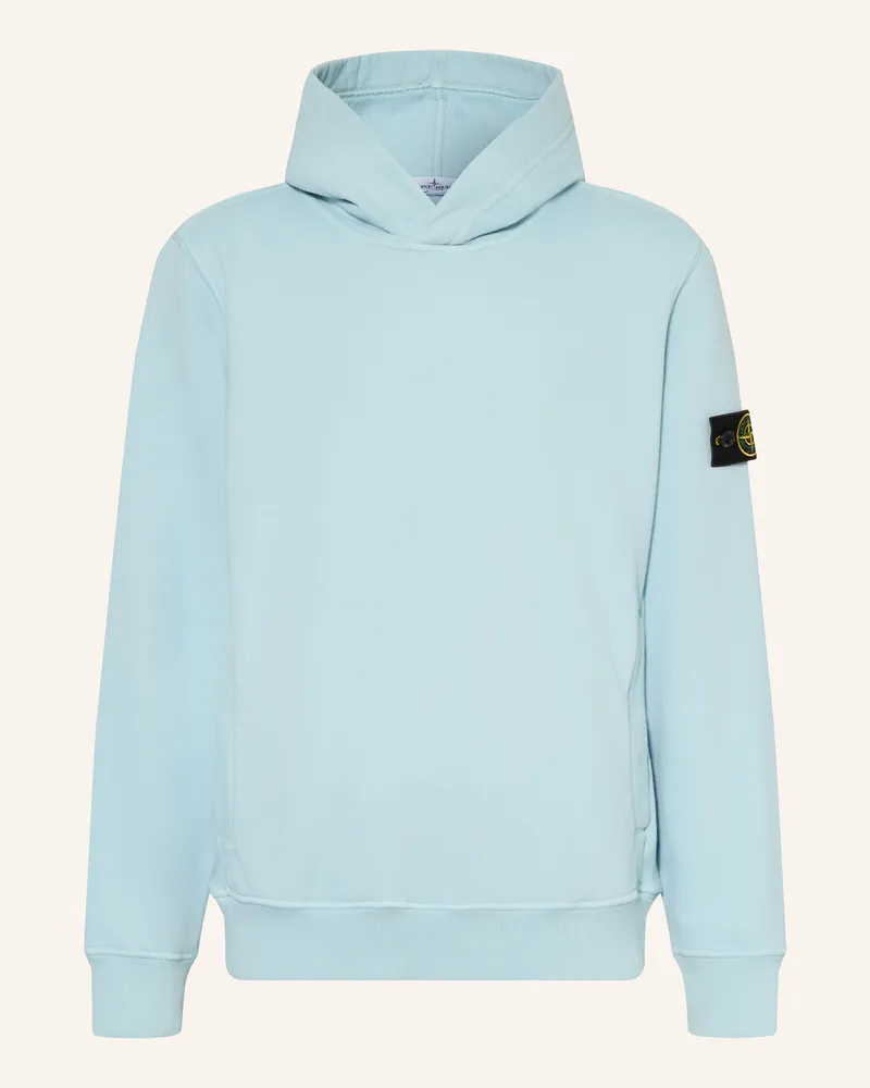 Stone Island Hoodie blau Hellblau