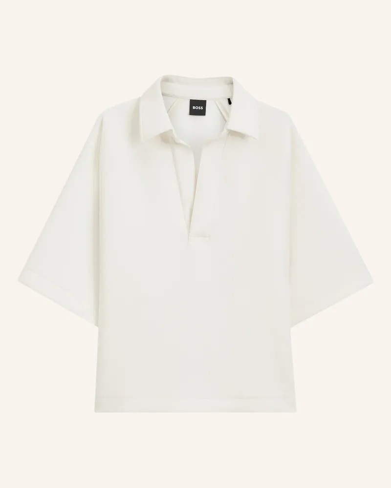 HUGO BOSS Sweatshirt essipa1 beige Weiss