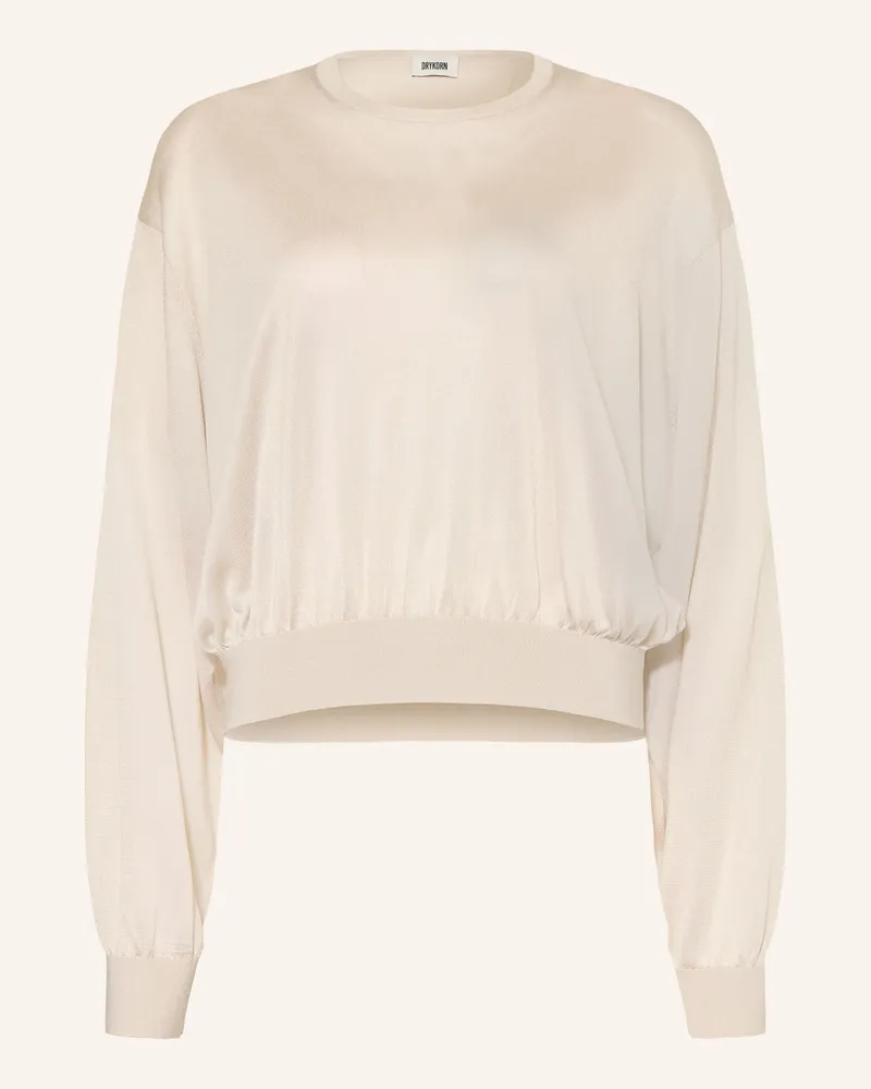 Drykorn Pullover Talomina beige Hellgrau