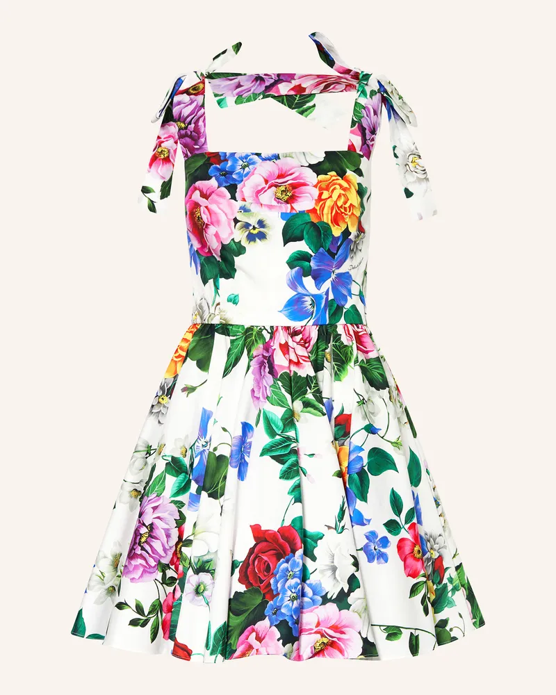 Dolce & Gabbana Kleid rosa Weiss