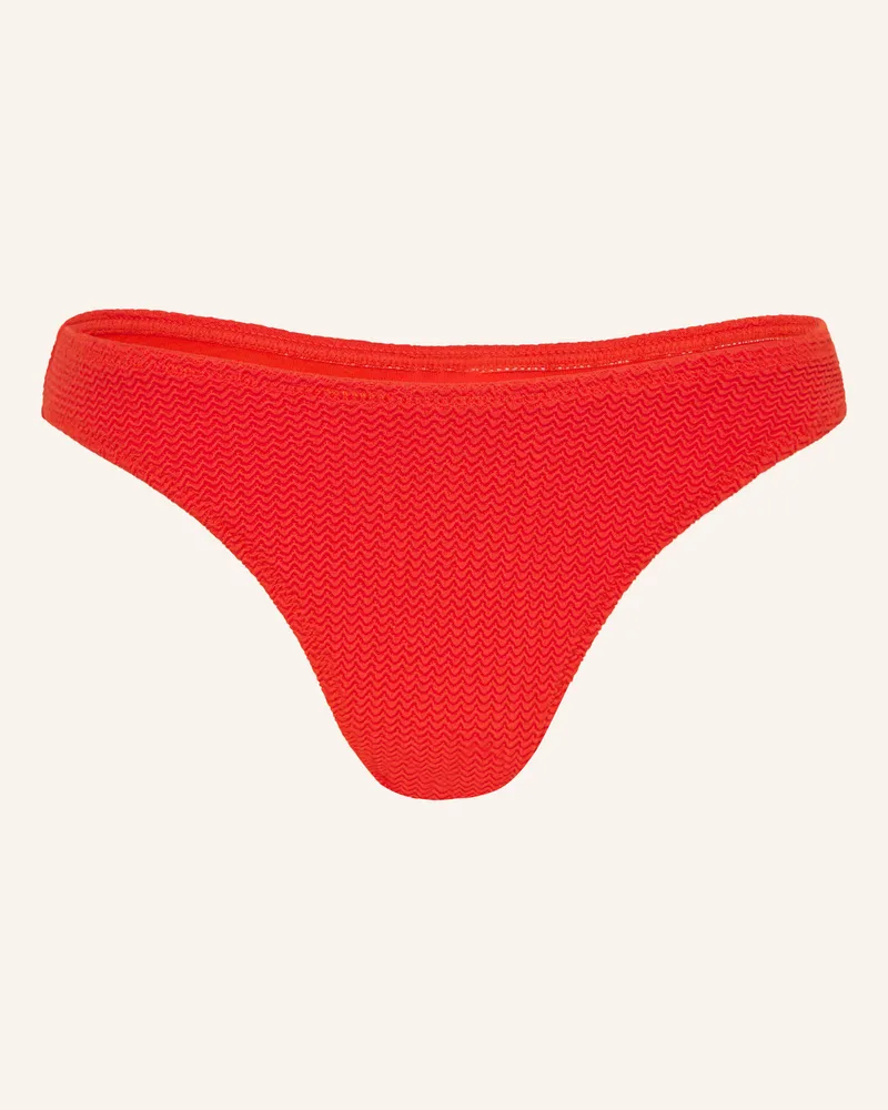 Seafolly Australia Basic-Bikini-Hose Sea Dive rot Rot