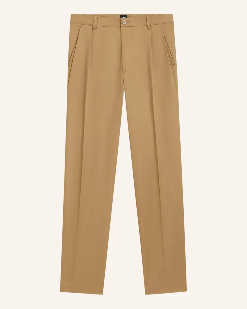 HUGO BOSS Casual Hose C-KAI-DPL Relaxed Fit Beige