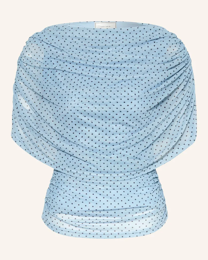 Neo Noir Mesh-Top Cottuna blau Hellblau