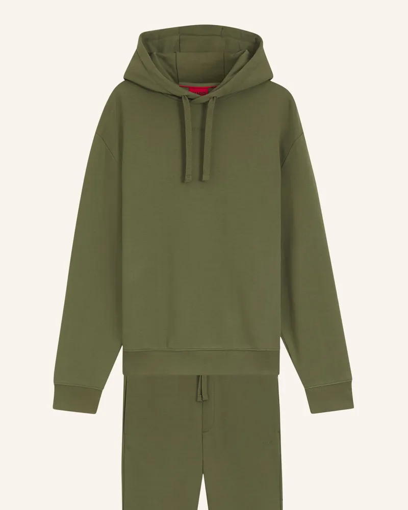 HUGO BOSS Trainingsanzug Tracksuit_Dapodayote Relaxed Fit gruen Grün