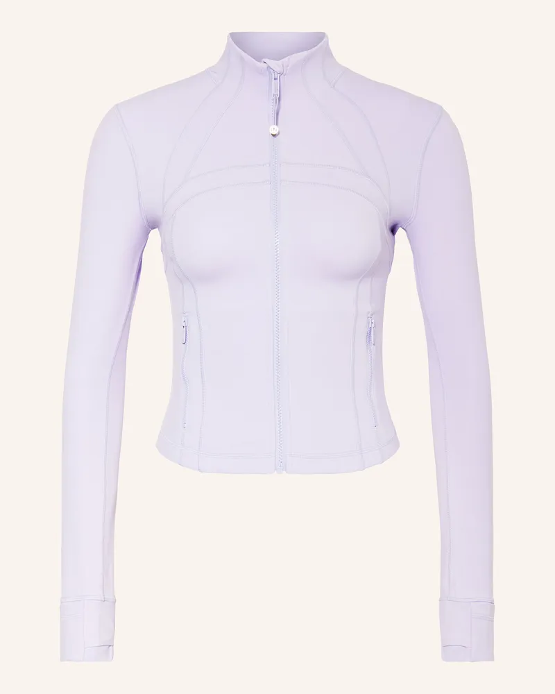 LULULEMON Yoga-Jacke DEFINE CROPPED Helllila