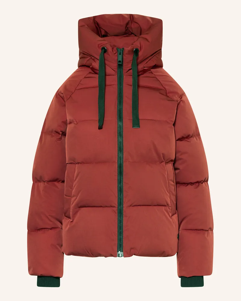 MOSS COPENHAGEN Steppjacke MSCHPAVINARIA Dunkelrot