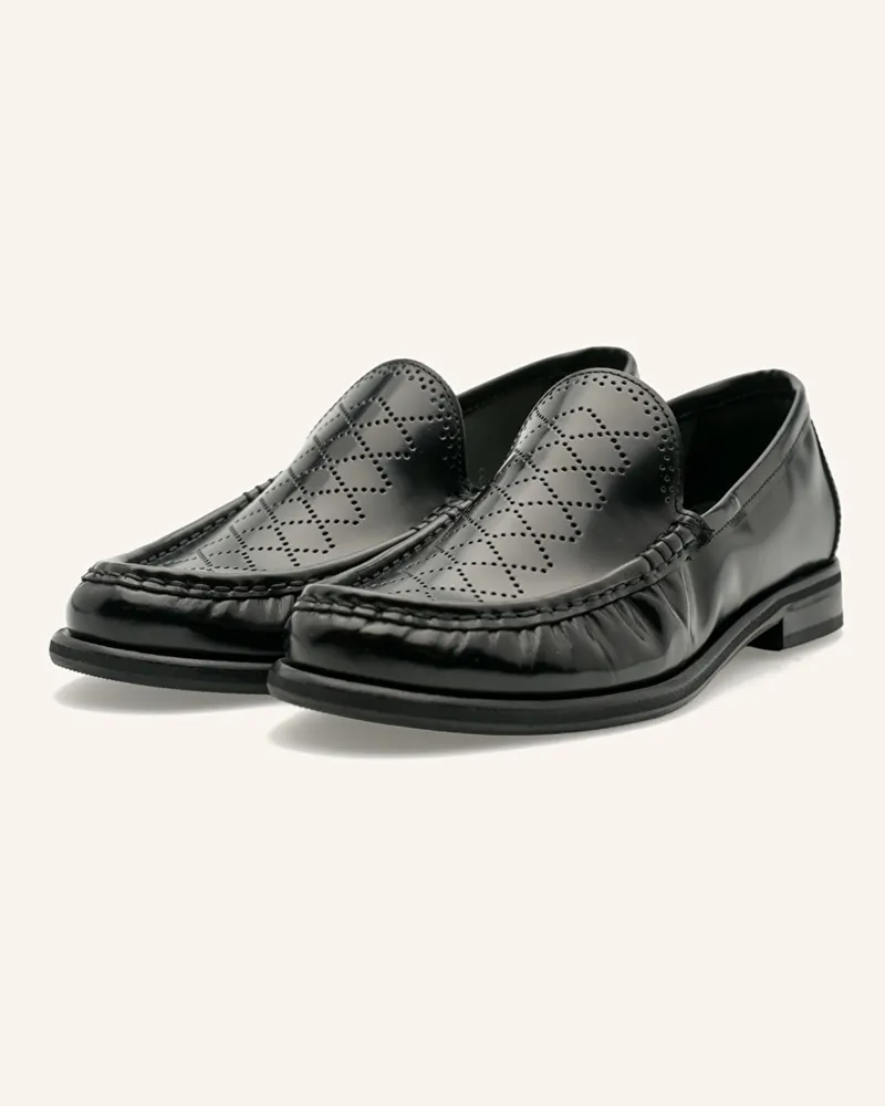 Lottusse Loafer Lara schwarz Schwarz