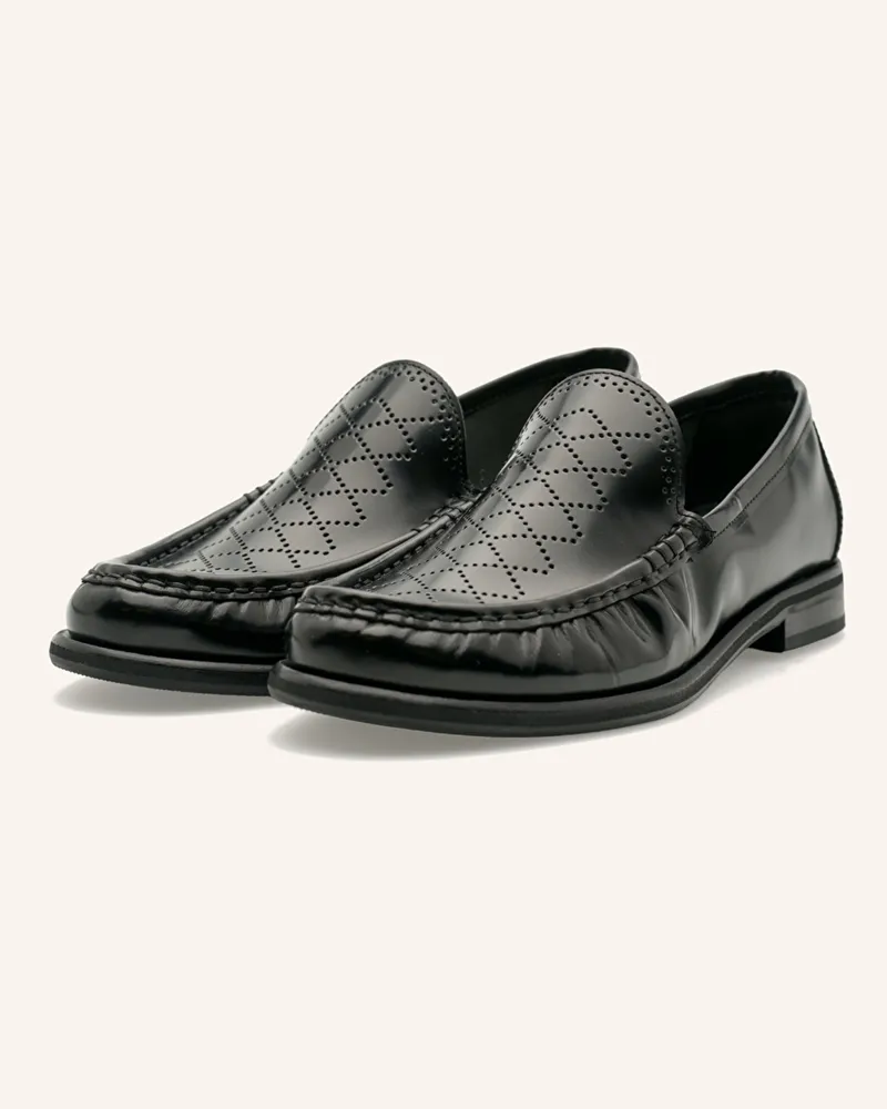 Lottusse Loafer Lara schwarz Schwarz