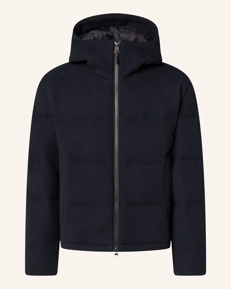 Strellson Steppjacke SMOOTH Dunkelblau