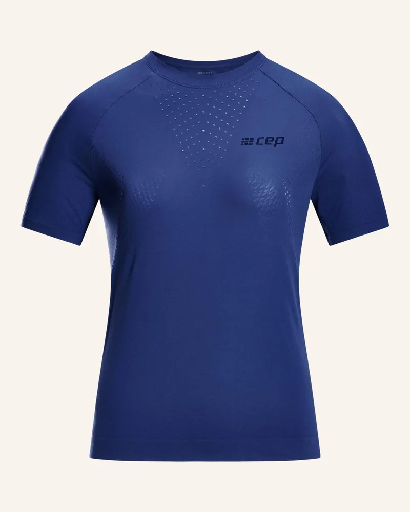 CEP Laufshirt Ultralight Short Sleeve blau Dunkelblau