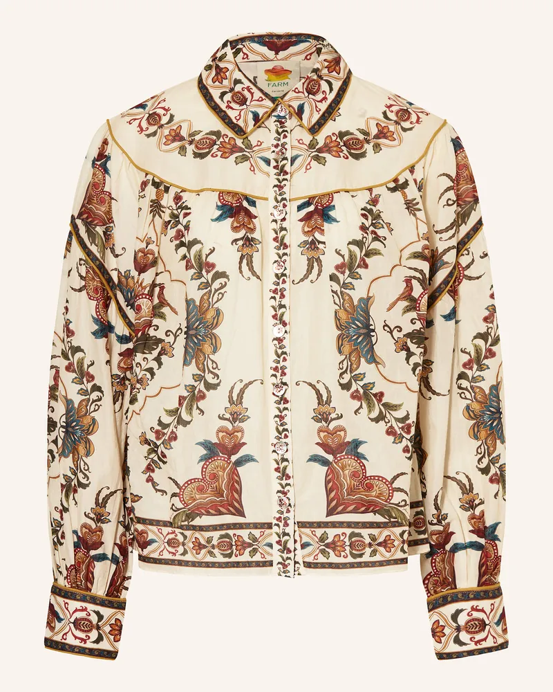 FARM Rio Hemdbluse MAJESTIC HEARTS Creme