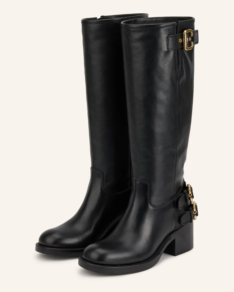 Chloé Stiefel schwarz 001