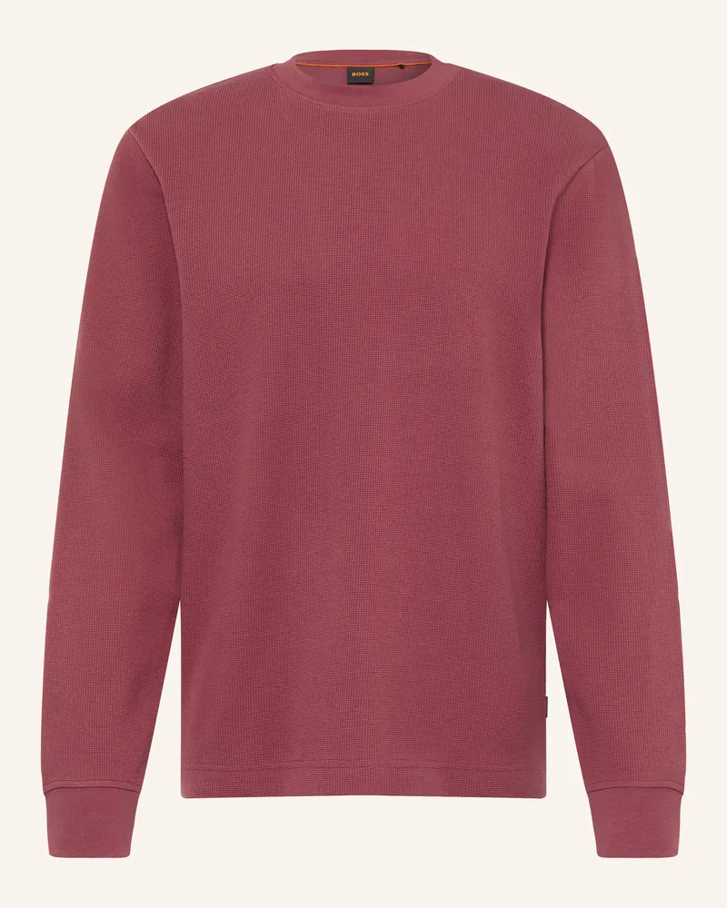 HUGO BOSS Sweatshirt Tempest rot Hellrot