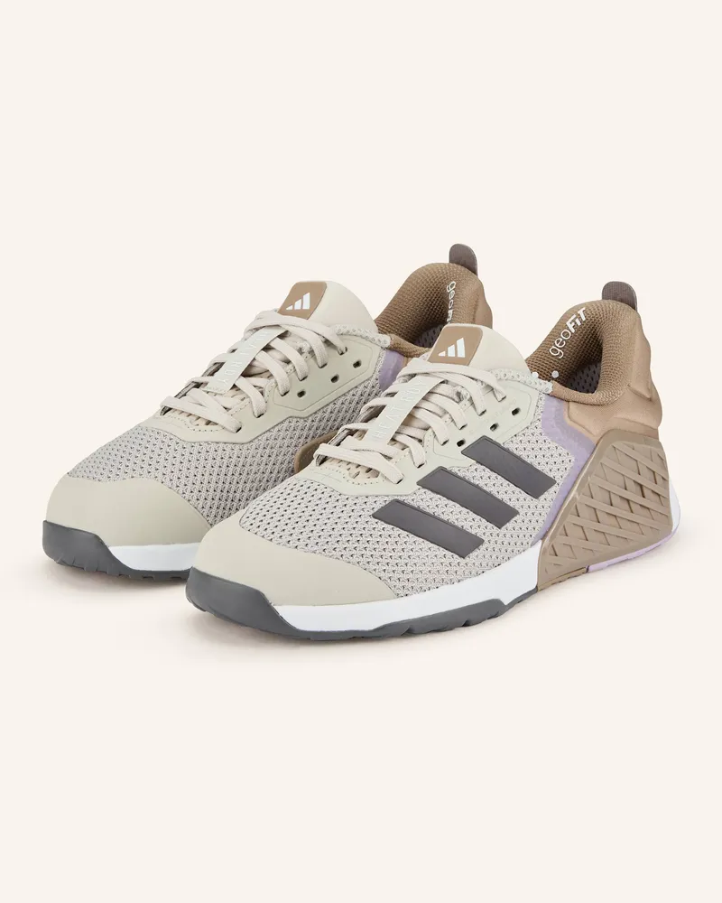 adidas Fitnessschuhe DROPSET 3 TRAINER Beige
