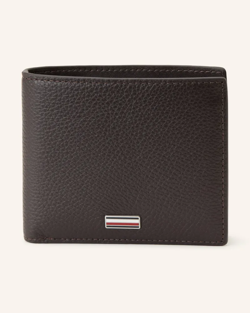 Tommy Hilfiger Geldbörse braun Dunkelbraun