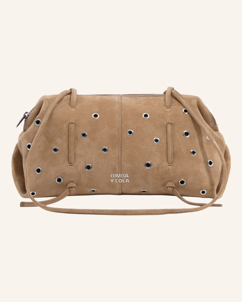 BIMBA Y LOLA Umhängetasche beige Khaki