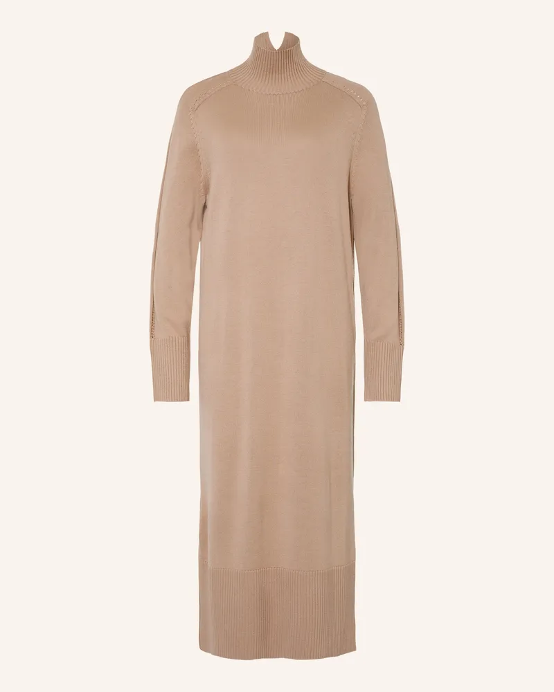 HUGO BOSS Strickkleid Fagliatelle braun Beige