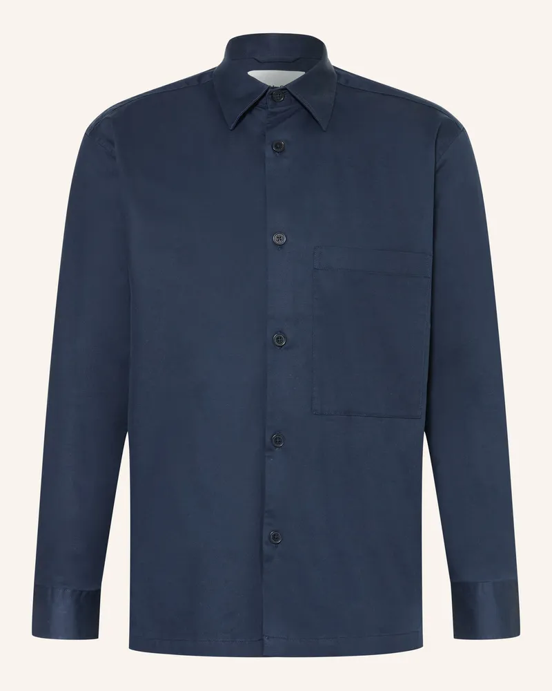NN 07 Overshirt Freddy blau Dunkelblau