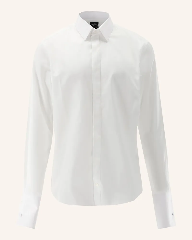 van Laack Hemd Slim Fit weiss Weiss