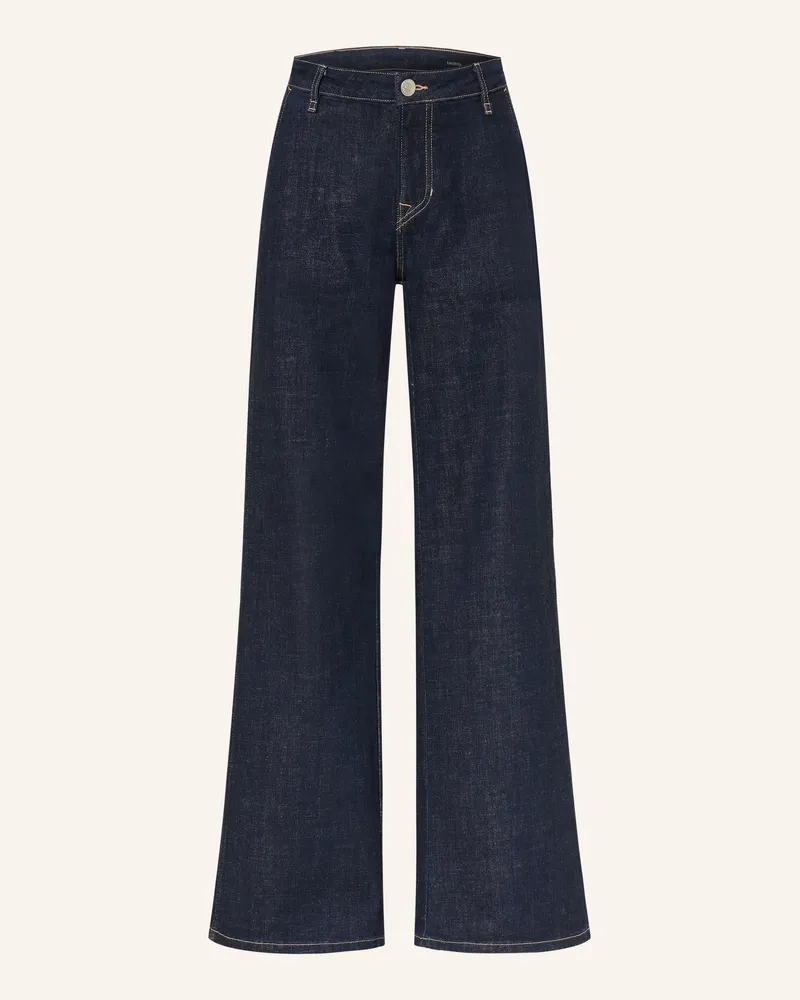 True Religion Wide Leg Jeans Lauren blau 4645