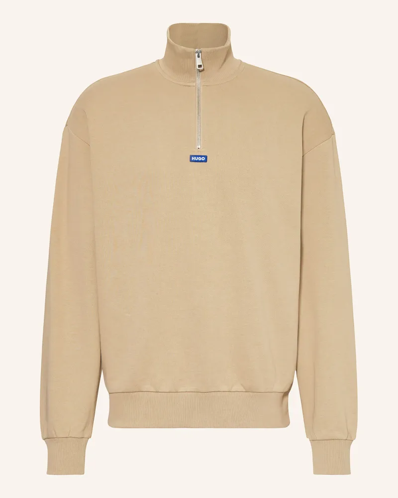 HUGO BOSS Sweat-Troyer Neeler beige Beige
